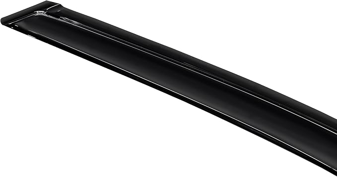 Tape-On Rain Guard 4-Piece for 05-20 Nissan Frontier Crew Cab Windows Visor Shield Shade Smoke 94407