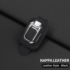 Sunglass Holder for Car Visor, Faux Leather Eyeglass Holder Clip for Car Sun Visor Organizer, Universal One Handed Operation Sun Glass Hanger, Car Interior Accessories for Women Man