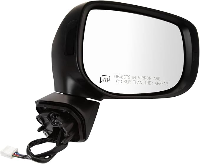 Passenger Side Mirror Assembly Power Heated Blind Spot Foldaway Paint to Match Compatible with 2019-2020 Subaru Forester