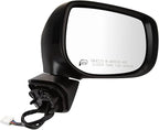 Passenger Side Mirror Assembly Power Heated Blind Spot Foldaway Paint to Match Compatible with 2019-2020 Subaru Forester
