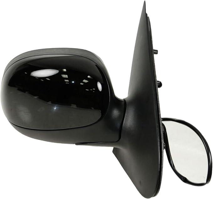 Passenger Side View Mirror Manual Folding Electric Adjustment Heated No Memory Black Compatible with 1997-2002 Ford Expedition