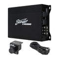 Audio MT-600.4 Compact Digital Class D 4-Channel 1000W RMS Car Audio Amplifier with Bass Knob Remote Control, HEXFET MOSFET, High/Low Pass Filter & Crossover Multiplier