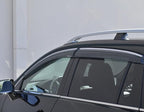 Window Visors Wind Deflectors Compatible with Acura 2013-2018 RDX with Chrome Trim Rain Guards 3-847AC004