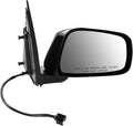 Passenger Side Power Heated Mirror with Memory Paint to Match Compatible with 2005-2012 Nissan Pathfinder NI1321201