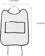 Car Seat Back Protector Kick Mat for Splashproof PVC Seat Cover Sturdy Anti-kick Pad for Back Protects Car from Dirt and Damage