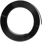 Car Door Edge Guards Chrome Black Universal U Shape Moulding Trim Strip Automotive Guard Door Protector Edge Guard Decorative for Sedans, Trucks, SUV, ATV (32FT, Black)