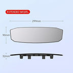 Rear View Mirror for Jeep Liberty 2008-2012, Panoramic Convex Car Mirror Heavy Duty Anti-Shake Curved Clip On Blind Spot Lane Change HD Glass