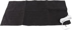 Electric Heating Pad, 60x30cm Electric Heat Cushion with 5521 Female Connector, DC 12V 30W Seat Heating, Ideal for Home Sleeping, Back, Neck & Shoulder, Polyester, Cotton