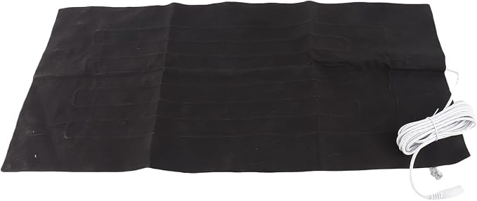 Heating Pad, Electric Heat Cushion 60x30cm Large Size with 5521 Female Connector 30W DC 12V, for Home Sleeping and Seat Warmth