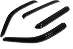 4Pcs Tape-On Window Visor Compatible with 2002 2003 2004 2005 2006 2007 Jeep Liberty 2002-2007, Deflector Rain Guard
