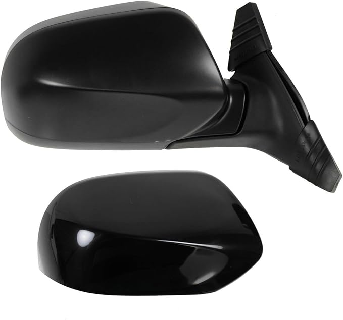Passenger Side Mirror Assembly Electric Adjustment Heated No Memory Black Compatible with 2011-2014 Subaru Legacy Outback SU1321124 SU1321138