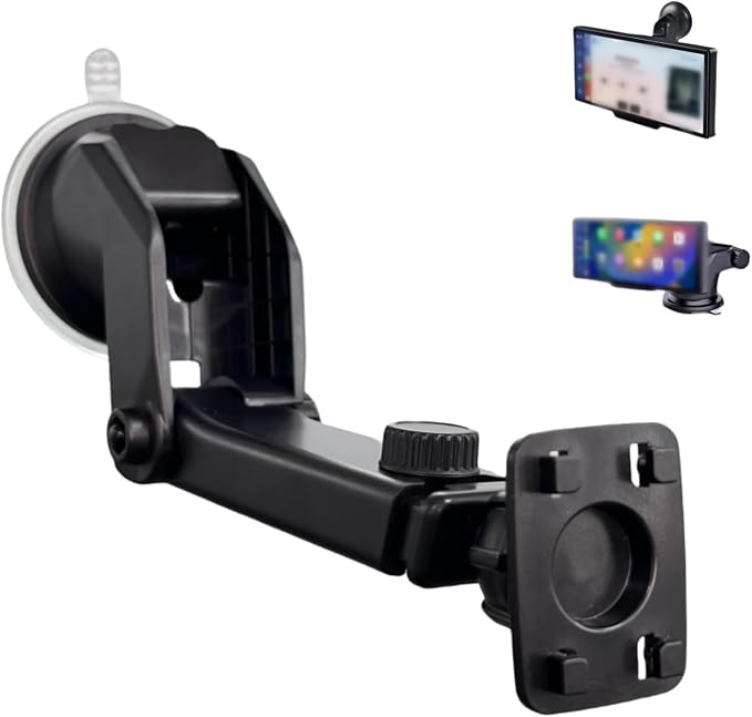 Car Play,Wireless Portable with Apple CarPlay and Android Auto Screen for Car,7" HD Touch Screen Car Stereo with Mirror Link,Backup Camera,Bluetooth5.2,GPS Navigation,AUX,FM for All Vehicles