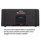 4-Channel Full-Range Amplifier, 80Wx4 Audio Modification Power Amplifier Digital Sound Processor Class A/B for Android Car Player
