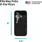 Small Faraday Bag for Key Fob - Military-Grade Faraday Key Fob Protector for Wireless Signal Blocking - Anti-Spying Key Pouch for Car Keys to Stop Hacking & Tracing - Antitheft Products