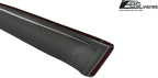 for 2012-2015 Honda Civic 2Dr Coupe | EOS Visors JDM in-Channel Style Smoke Tinted Side Vent Window Deflectors Rain Guards
