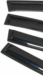 Tape-On Rain Guard 4-Piece for 2014-2019 Highlander Windows Visor Shield Shade Smoke 94427