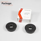2PCS Center Console Cup Holder Insert Mat | Diameter at 3.11 inch, Height at 0.9 inch, for Deep Cup Holders Smaller Drink Shorter Cups and More