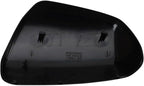 Passenger Side Power Mirror Smooth Gloss Black Manual Fold No Heat No Memory Compatible with 2005-2007 Nissan Murano NI1321181