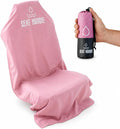 Car Seat Towel | Premium Microfiber Towel Seat Covers for Cars | Universal Fit & Machine Washable | Portable Car Seat Towel Cover After Gym, Yoga, Beach Light Pink