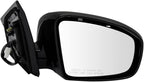 Driver and Passenger Side Mirror Assembly Set Power Heated Foldaway Smooth Paint to Match Compatible with 2009-2014 Nissan Murano