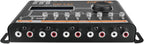 Car Audio DSP 2.8X Digital Crossover and Equalizer 8 Channel Full Digital Signal Audio Processor DSP with Sequencer Remote Relay