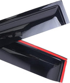 Window Vent Visors Deflectors Rain Guards 4 Piece Set for 2007-2021 Trucks Toyota Tundra Crew Cab 94309