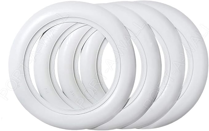 American Classic tire Style 15 inch White Tire Trim Fits Universal Tires