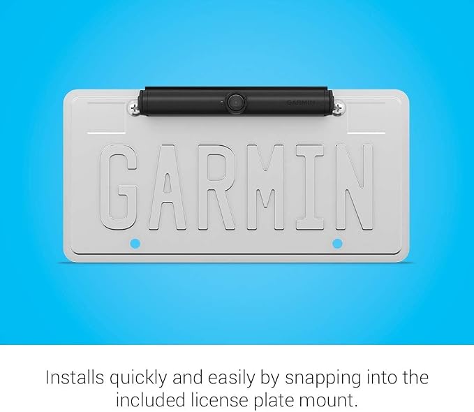 Garmin BC 40, Wireless Backup Camera, Works with Compatible Garmin Navigators, Black (010-01866-00) (Renewed)