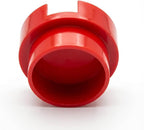 Couch Cup Holder Adapter – Universal Sofa Drink Expander for Large Mugs, Tumblers & Bottles – Spill-Proof Recliner Caddy for Living Room, RV & Boat (Red, Base 80MM(3.15IN))