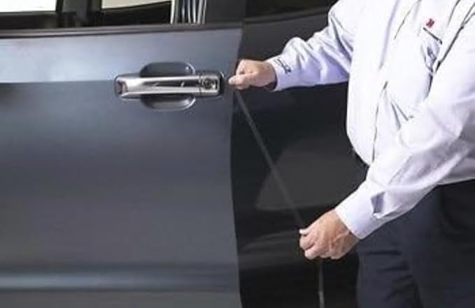 Car Door Edge Paint Protection Film PRE-Cut Strips (4 Doors) Car Door Protector Edge Guard Scratch 8mil Clear Invisible Universal Car Truck (4 Doors) Made in USA