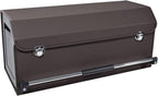 Car Trunk Organizer for SUV Car Trunk Storage Organizer with Lid and Sturdy Handle Collapsible Trunk Organizer for Truck, Sedan, Van (Brown, 27.1 x 11.4 x 12.2in)
