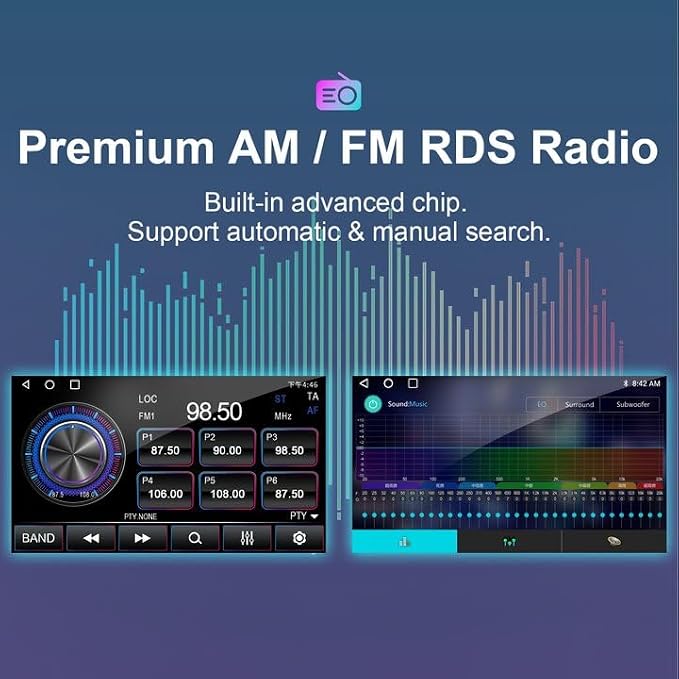 Upgraded Android 14 8 Core Car Radio Stereo for Honda Civic 2016-2021 4+32G | Wireless CarPlay & Android Auto | 9 inch Ultra HD Touchscreen | 1080P Backup Camera AM/FM/RDS SWC Wi-Fi GPS SWC