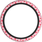 Strawberry Steering Wheel Cover Universal 14.5-15 Inch Car Wheel Protector Anti-Slip Car Steering Wheel Accessories for Women Girls