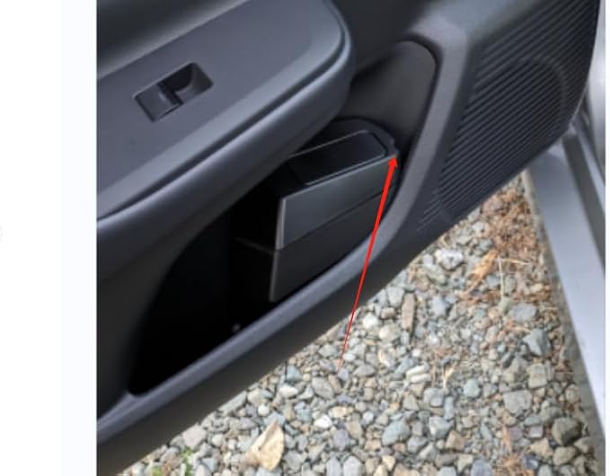(2PCS) Prius 2026 Trash Can Trash Bin for Door 2026 Prius XSE Car Door Trashcan Trash Holder for 2023-2026 Toyota Prius Accessories (LE/XLE Premium/Limited/Prime SE/XSE Premium) Driver Passenger Side