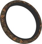 Camouflage Camo Hunting Tropical Jungle Steering Wheel Cover Car Accessories Cute for Women Girls Girly Universal 15 Inch Neoprene Auto Interior Decor Anti Slip Car Truck Protector
