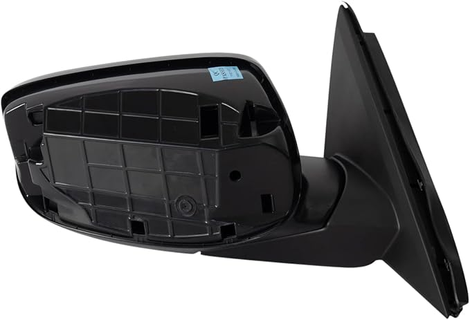 Passenger Side Mirror Assembly Electric Adjustment Non-Heated No Memory Black Compatible with 2008-2012 Honda Accord HO1321230