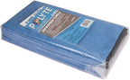 Elite Microfiber Drying Towel (16x24, 4 Pack, Waffle, Blue)