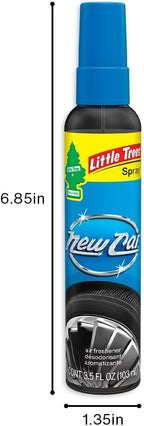 Car Air Freshener | Spray Provides a Long-Lasting Scent for Auto or Home | On-the-go Freshness | New Car Scent, 6 Air Fresheners