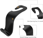 Car Seat Headrest Hook 8Pack Vehicle Bag Hooks Seat Hook Backseat Headrest Hangers Storage for Purses,Grocery Bags,Coats,Car Water Bottle Hook