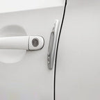 4PCS Car Door Edge Guards, Auto Side Door Protector Car Door Self Adhesive Anti-Collision Trim Strip, Universal Car Body Anti-Scratch Bumper Guard for Car SUV Truck (Silver)
