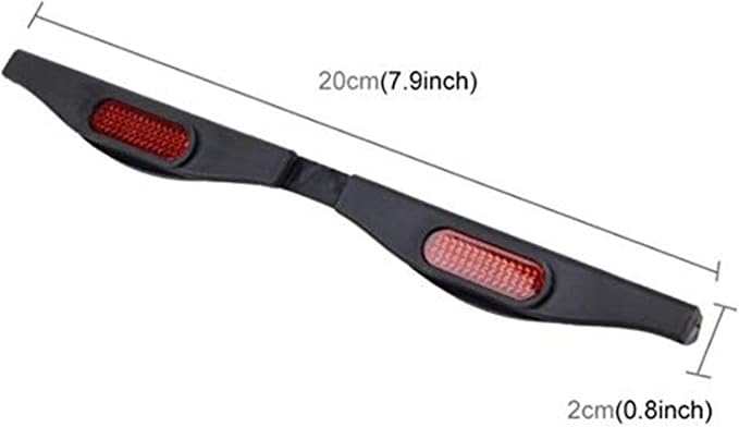 Car Door Protectors Bump Door Edge Strip Dent Reflectors on Car Rear Front Door Scratches Protection