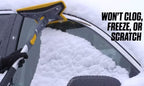 ABTT5212 Telescoping Scratch-Free Snow Brush with End Scraper and Cushioned Grip, 52-Inch