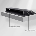 Car Seat Gap Filler Organizer and Storages Automotive Accessories Universal for Car SUV Truck Fill The Gap Between Seat and Console Stop Things from Dropping Black 2Pcs