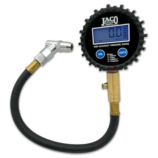 ElitePro Digital Tire Pressure Gauge - Professional Accuracy - 200 PSI