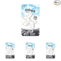 Little Pup 96601 New Car Scent Car Air Freshener Clip Provides Long-Lasting Freshness in a Compact Design, Fights Odors for up to 45 Days, Cute Car Odor Eliminator, Non-Toxic, Pack of 4