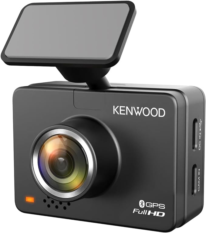 DRV-A310W GPS Dash Cam, Full HD Dashboard Camera, WDR/HDR Car Camera with Bluetooth & Wi-Fi Connectivity, G-Sensor, Collision Detection, Optional Rear Camera Support