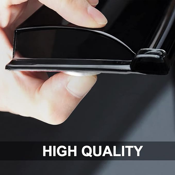 Side Window Visor Wind Vent Deflector fit for 2016-2021 Honda Civic Sedan,4pcs Outside Mount Style Dark Smoke Shade Sun Rain Guards Set 94682