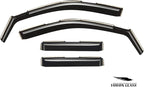 Voron Glass in-Channel Extra Durable Rain Guards for Trucks Chevrolet (Chevy) Silverado/GMC Sierra 1500 2019-2026 Double Cab, Window Deflectors, Vent Window Visors, 4 Pieces - 230091