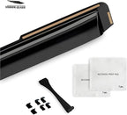 Voron Glass in-Channel Extra Durable Rain Guards for Honda Civic 2016-2021 Hatchback, Window Deflectors, Vent Window Visors, 4 Pieces - 200862