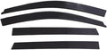 Auto Ventshade [AVS] Low Profile Ventvisor | 2022 - 2023 Ford F-150 Lightning Model, 2015-2023 F-150 (Includes 17-22 Raptor Model) F-250,350,450 Super Crew Cab, Smoke - 4 pc. | 894044